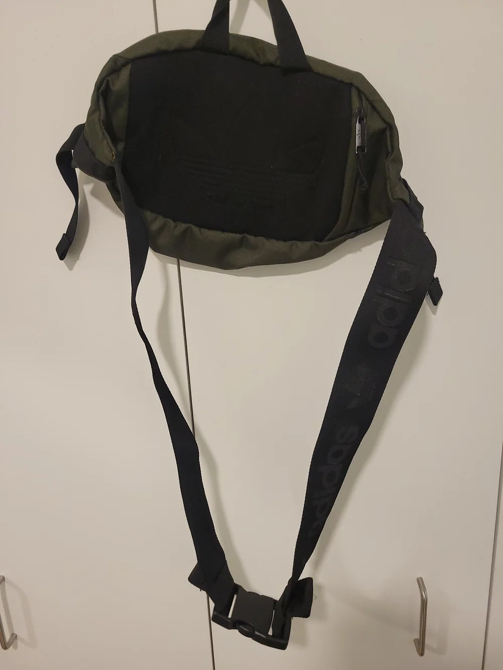 adidas Olive Waist Pack with Black Strap